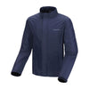 Veste de pluie vélo Tucano Urbano Nano Rain Zeta Hydroscud bleu foncé, vue de face sur fond blanc