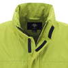 Veste de pluie vélo Tucano Urbano Rain Over Hydroscud vert citron, col et capuche