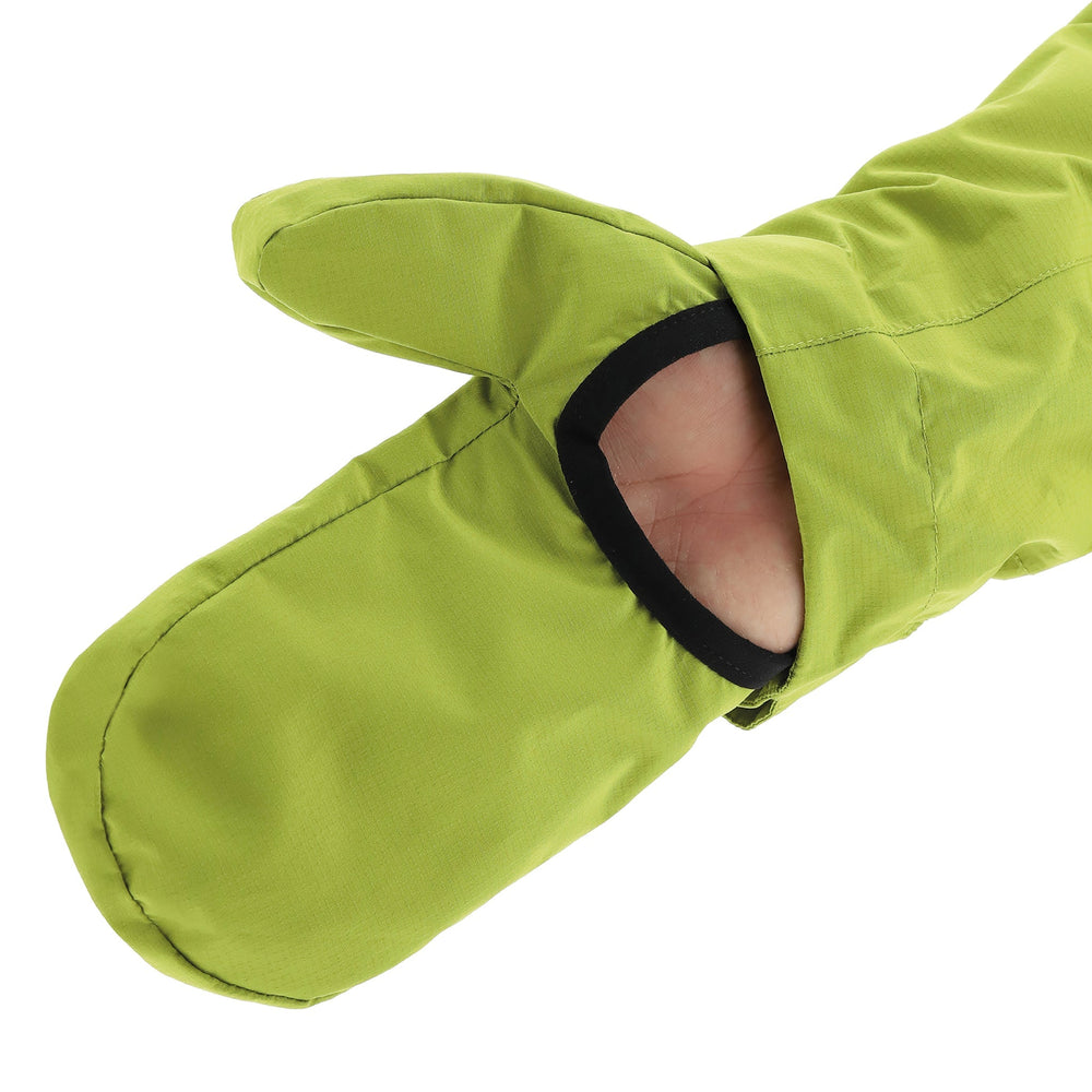 Sur-gant moufle amovible de la Rain Over vert citron