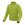 Veste de pluie vélo Tucano Urbano Rain Over Hydroscud vert citron, vue de face sur fond blanc