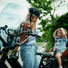 Siège vélo enfant avant Urban Iki BIO marron/noir