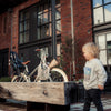 Siège vélo enfant arrière Urban Iki U-me Easyfix noir/marron