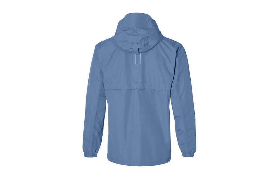 Veste de pluie Basil Hoga bleu horizon vue de dos