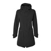 Veste de pluie vélo Basil Mosse Parka femme coloris Noir - vue de face