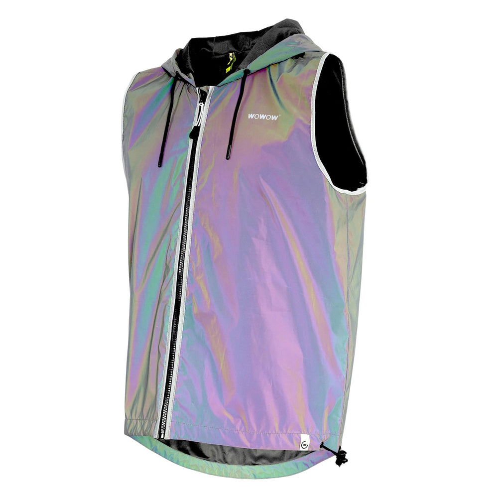 Veste sans manche réfléchissante WOWOW - Lumeo Jacket Rainbow
