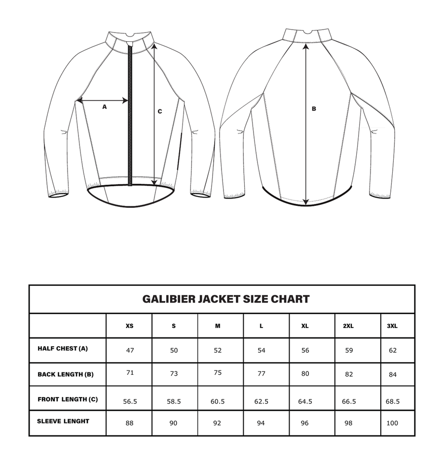 veste softshell velo reflechissante wowow galibier guide des tailles