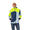 Veste vélo réversible certifiée Urban Circus REPOP Bleu/Jaune photo 1