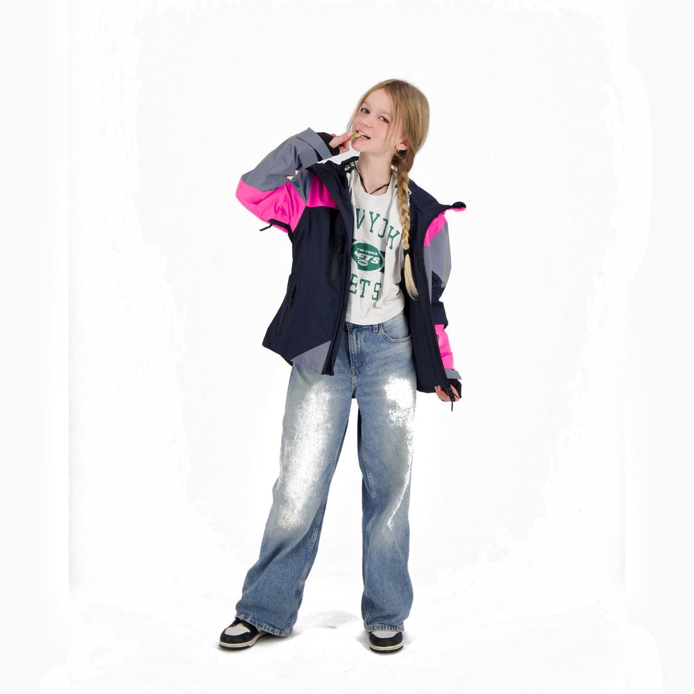Veste vélo réversible enfant Urban Circus REPOP Rose/Bleu photo 2
