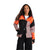 Veste vélo réversible Urban Circus REPOP motif Noir/Orange motif photo 1