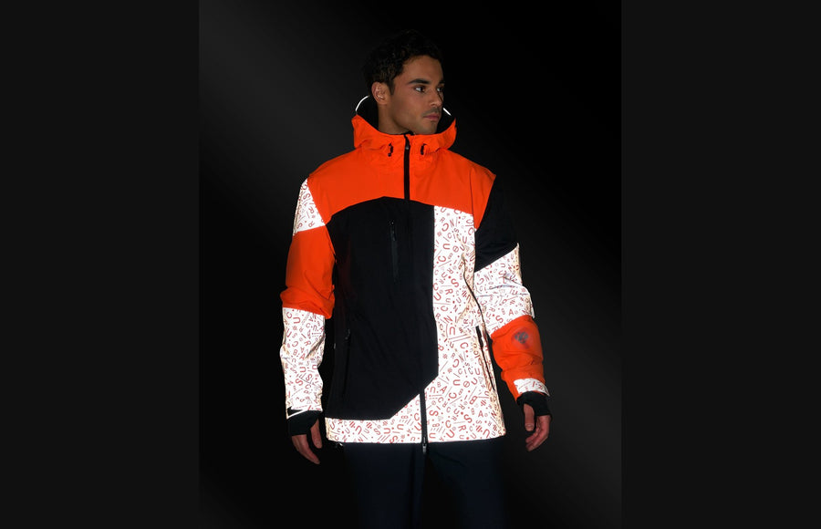 Veste vélo réversible Urban Circus REPOP motif section 1