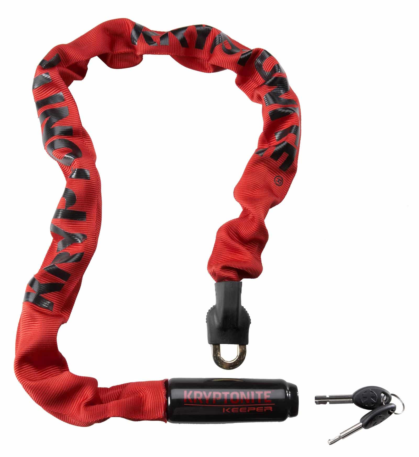 Kryptonite Keeper chain lock 785 - 85 cm - Red